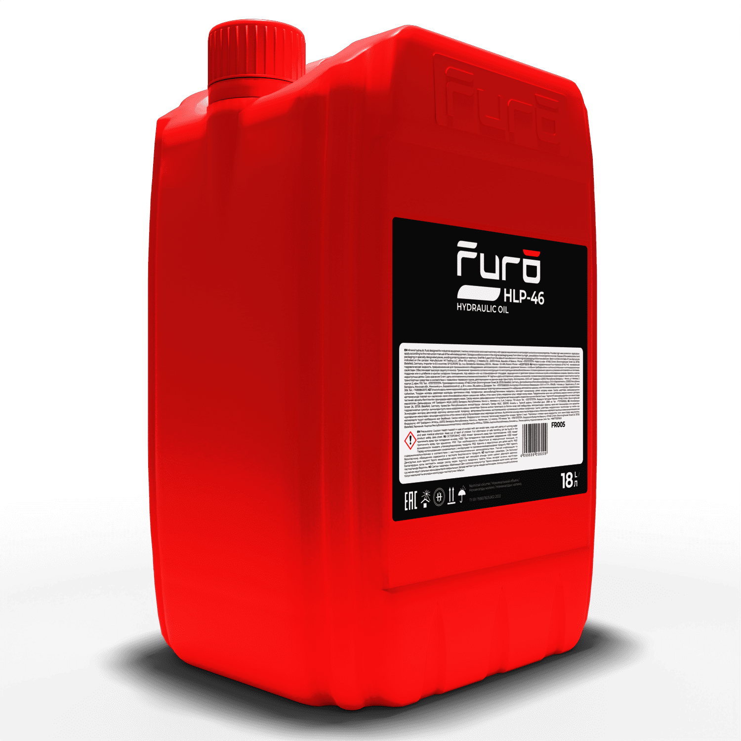 Hydraulic fluid Furo HLP-46 Mineral 18L